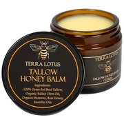 The Ultimate Guide to Organic Grass-Fed Beef Tallow Balm with Raw Honey: A Handmade All-Natural Moisturizer