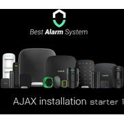 Eγκατάσταση συναγερμού AJAX STARTER kit plus Street Siren