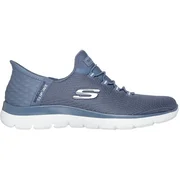 SKECHERS™ Summits Diamond dream Skifer grey Slip-ins® maskinvaskbar Vegan sneaker Size 42