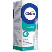 OTRIVIN 0.1% Menthol Nasal Spray for Unblock Nose with Cooling Sensation 10 ml
